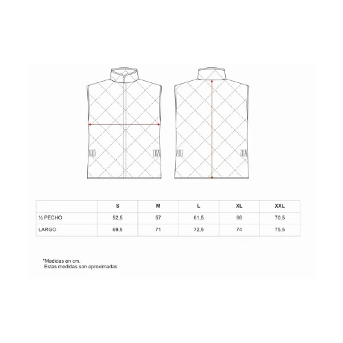 CHALECO ACOLCHADO BÁSICO 250GSM | WT3011