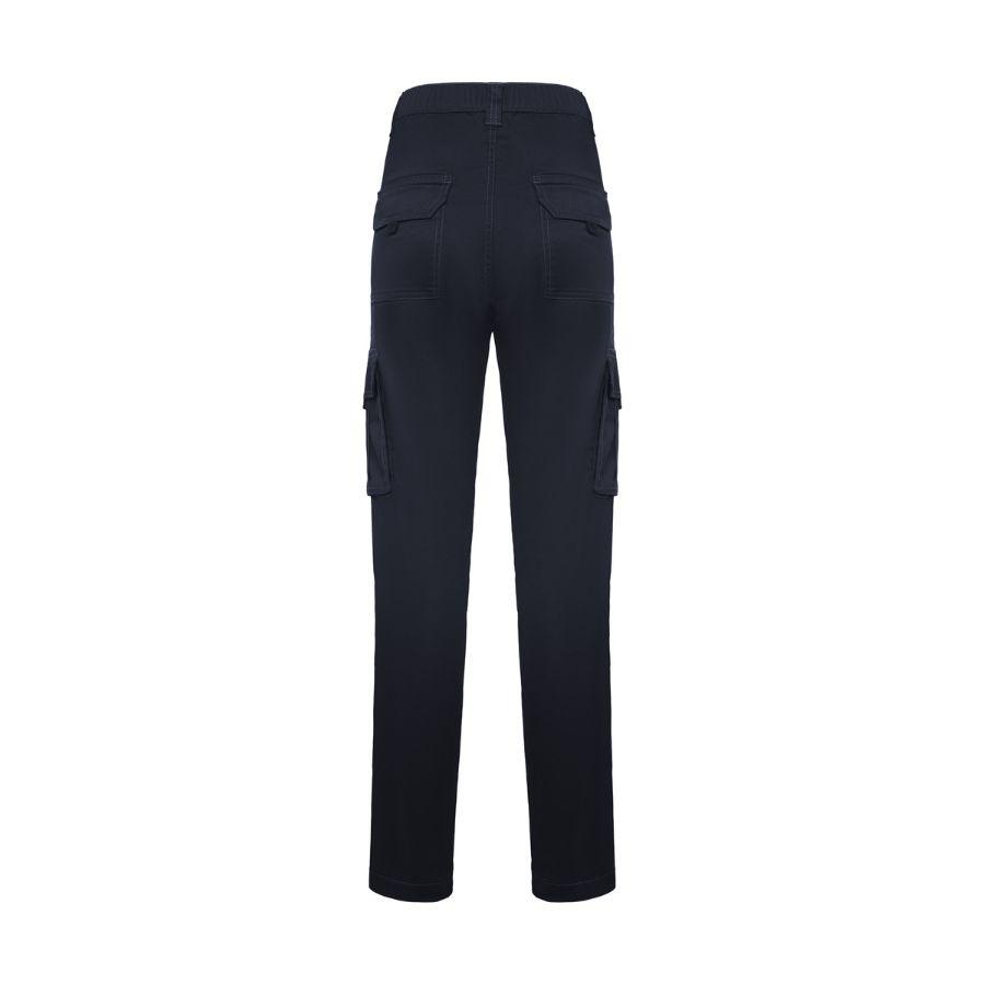 PANTALÓN MULTIBOLSILLOS ELÁSTICO MUJER 250GSM | R8407