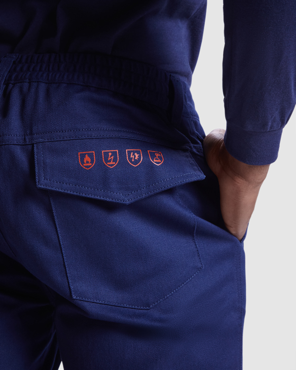 PANTALÓN LARGO TEJIDO IGNÍFUGO 360GSM | R9400