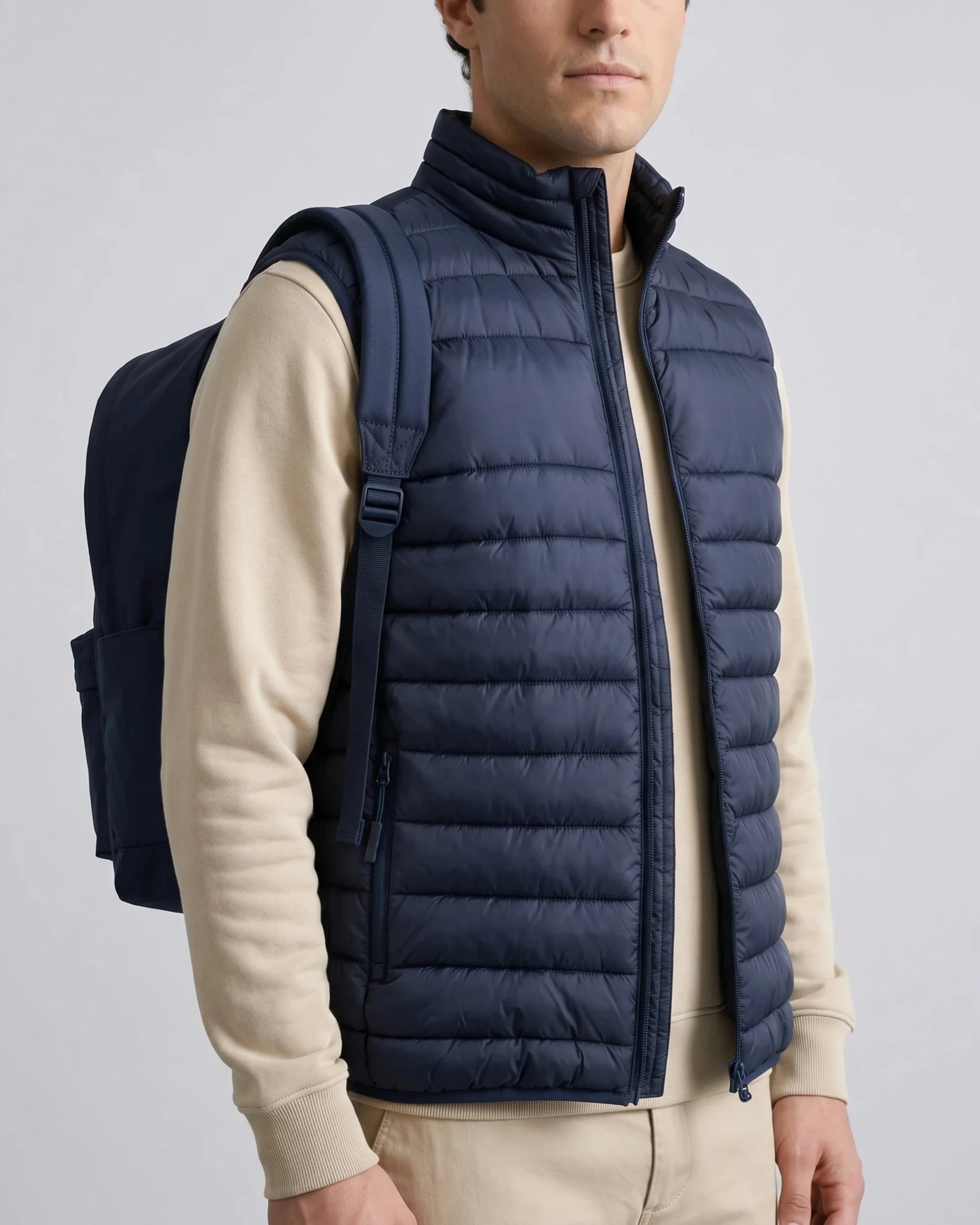 CHALECO ACOLCHADO HOMBRE 320 GSM | K6172