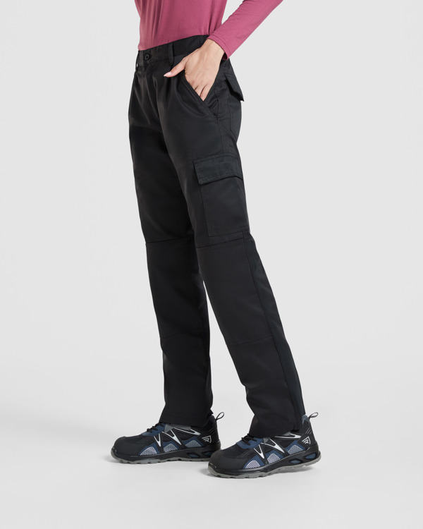 PANTALÓN MULTIBOLSILLOS MUJER 210GSM | R9118