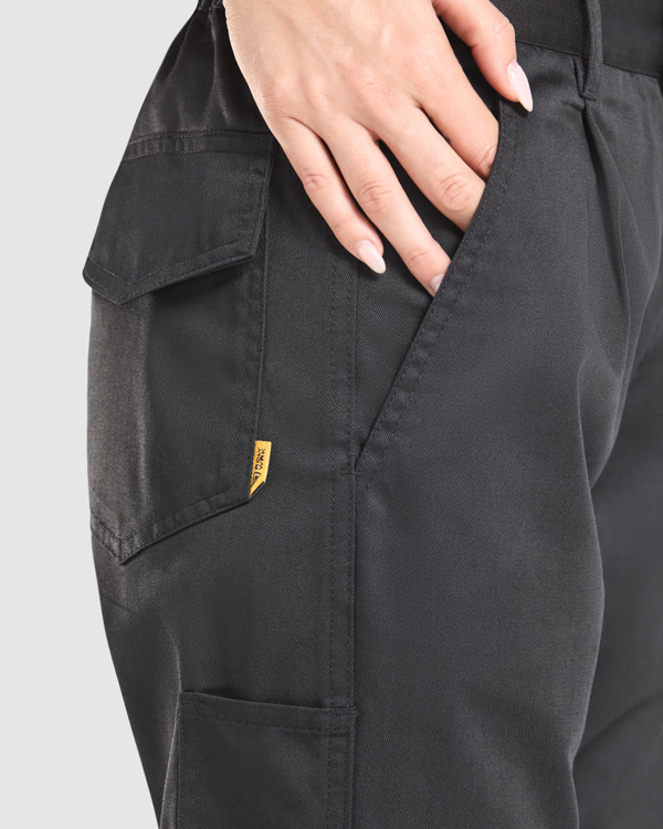 PANTALÓN MULTIBOLSILLOS MUJER 210GSM | R9118