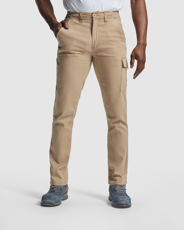 PANTALÓN MULTIBOLSILLOS ELÁSTICO 300GSM | R9206