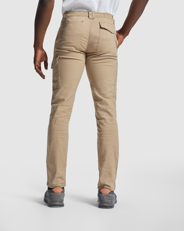 PANTALÓN MULTIBOLSILLOS ELÁSTICO 300GSM | R9206