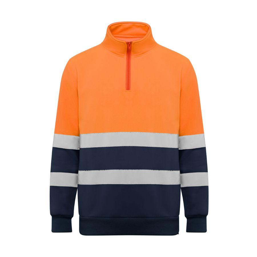 SUDADERA AV COMBINADA DE MEDIA CREMALLERA 300GSM | V305703