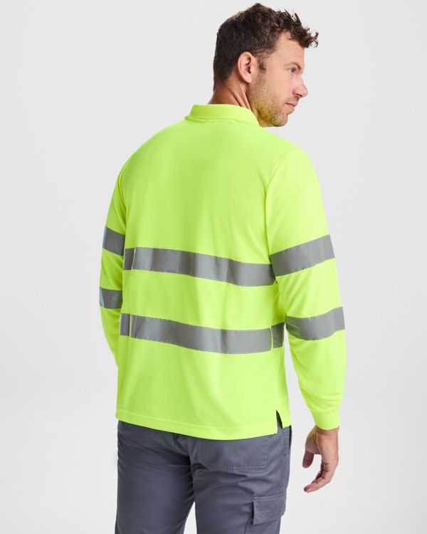 POLO MANGA LARGA PIQUÉ AV 170GSM | R9306