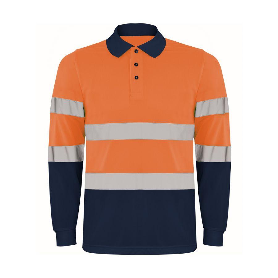POLO MANGA LARGA PIQUÉ AV 170GSM | R9306