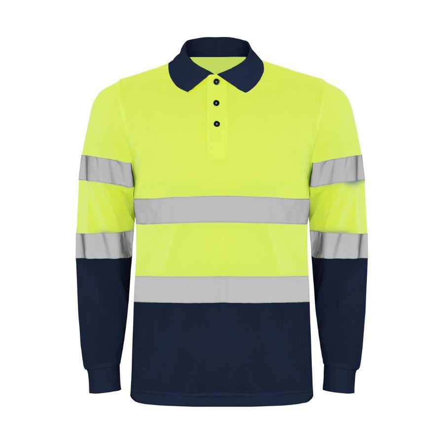 POLO MANGA LARGA PIQUÉ AV 170GSM | R9306