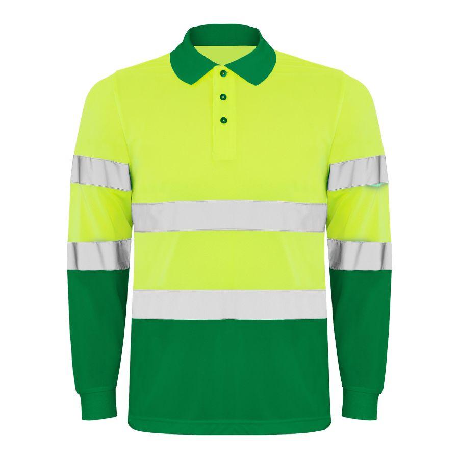 POLO MANGA LARGA PIQUÉ AV 170GSM | R9306