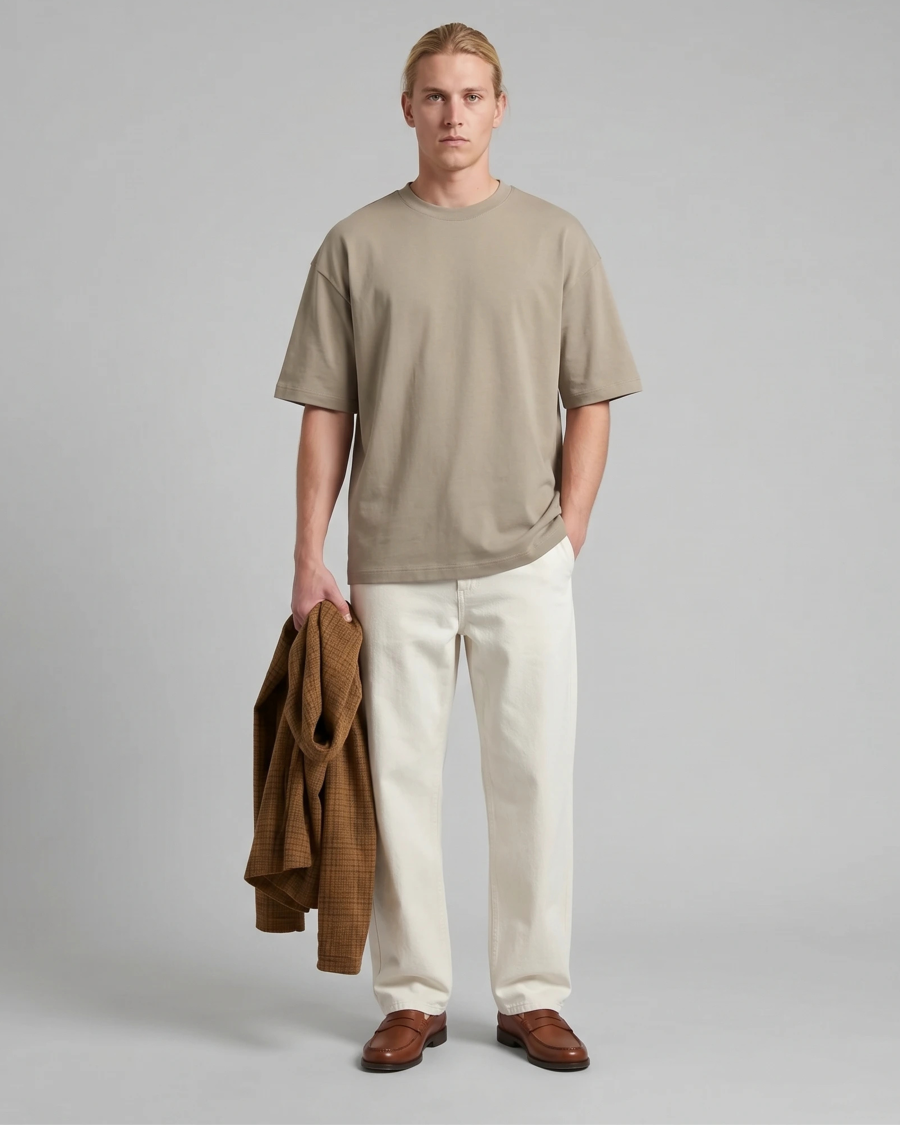 CAMISETA OVER FRENCH TERRY 300 GSM | NS308