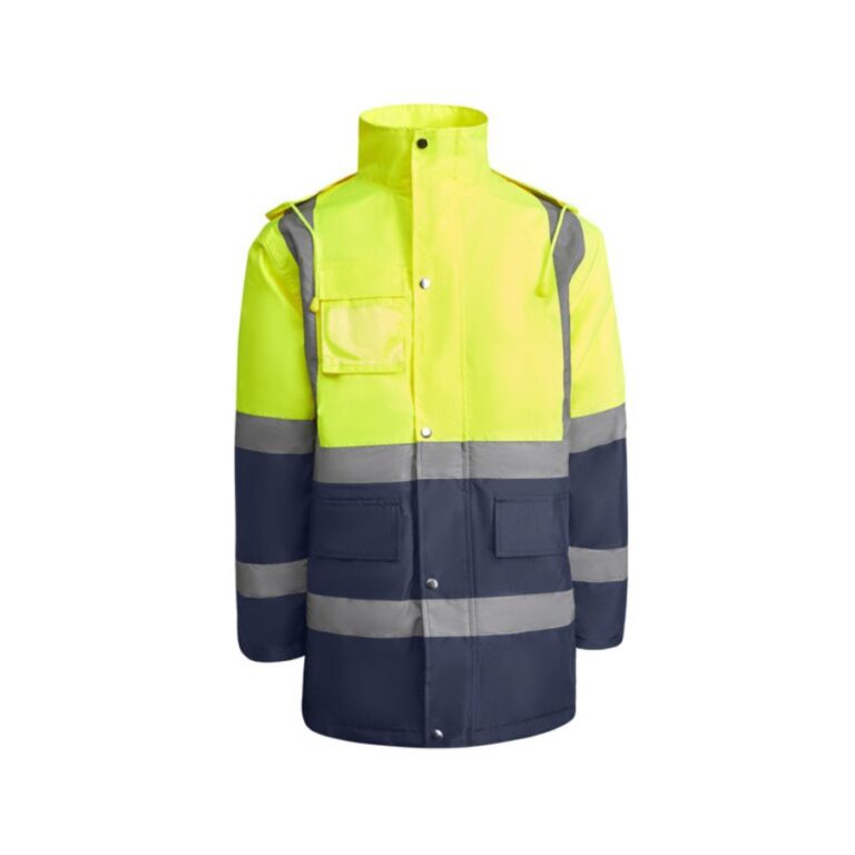 Chaqueta Softshell Prime · Ambientes Fríos · Capucha Desmontable · Bicolor ROYAL NAVY FRONT