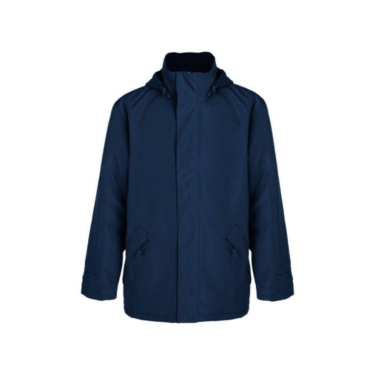 Parka Acolchada con Capucha · Impermeable · 6 Bolsillos · PK5077 AZUL MARINO FRONT