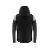 Chaqueta Softshell Prime · Ambientes Fríos · Capucha Desmontable · Bicolor NEGRO GRIS BACK