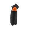 Chaqueta Softshell Prime · Ambientes Fríos · Capucha Desmontable · Bicolor NEGRO NARANJA LATERAL