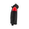 Chaqueta Softshell Prime · Ambientes Fríos · Capucha Desmontable · Bicolor NEGRO ROJO LATERAL