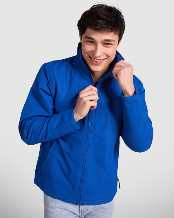 CHAQUETA ACOLCHADA · IMPERMEABLE · 350GSM · 4 BOLSILLOS · 1107 NEGRO FRONT