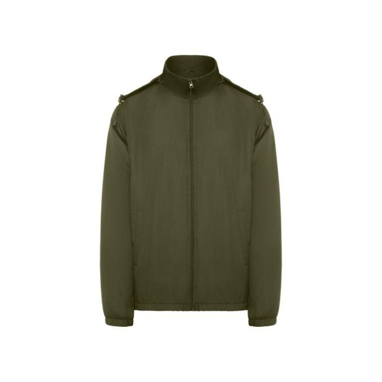 CHAQUETA LIGERA · MICROPOLAR INTERIOR · 330GSM · PUÑOS ELÁSTICOS · 5079 VERDE