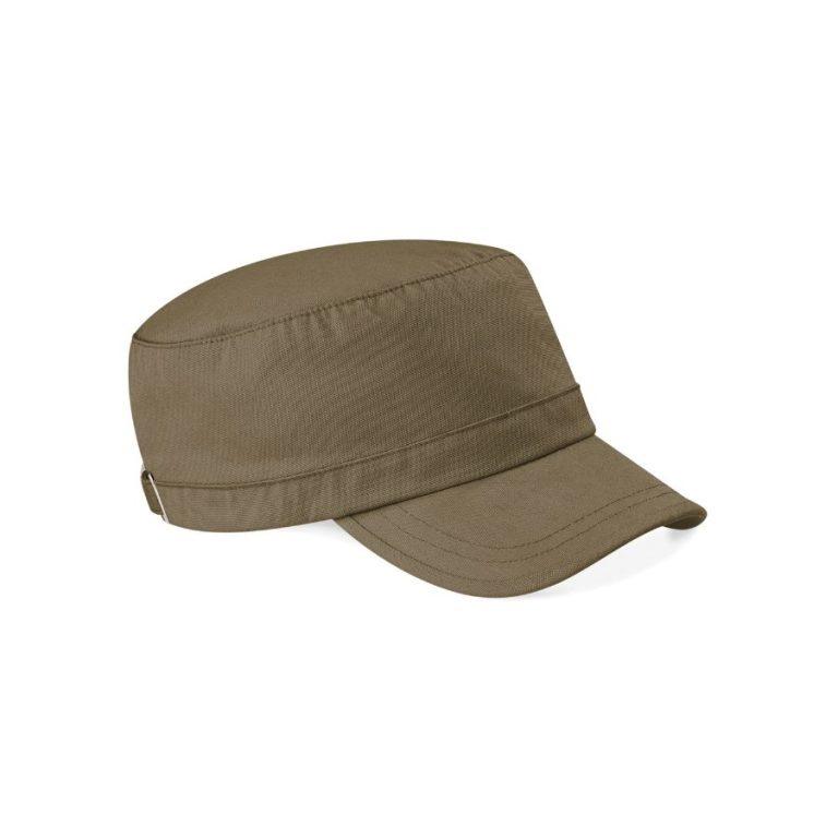GORRA MILITAR · 100% ALGODÓN REFORZADO · DISEÑO MILITAR · CIERRE AJUSTABLEKHAKI