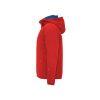 SOFTSHELL DEPORTIVO · TEJIDO POLAR DOBLE CAPA · 300GSM · EXTRA CÁLIDO · ELÁSTICO ROJO LATERAL