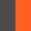 BERMUDA AV 250 GSM | C2705 - Gris/Naranja Fluor