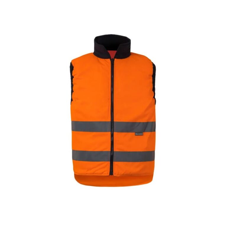 CHALECO REVERSIBLE MARINO NARANJA