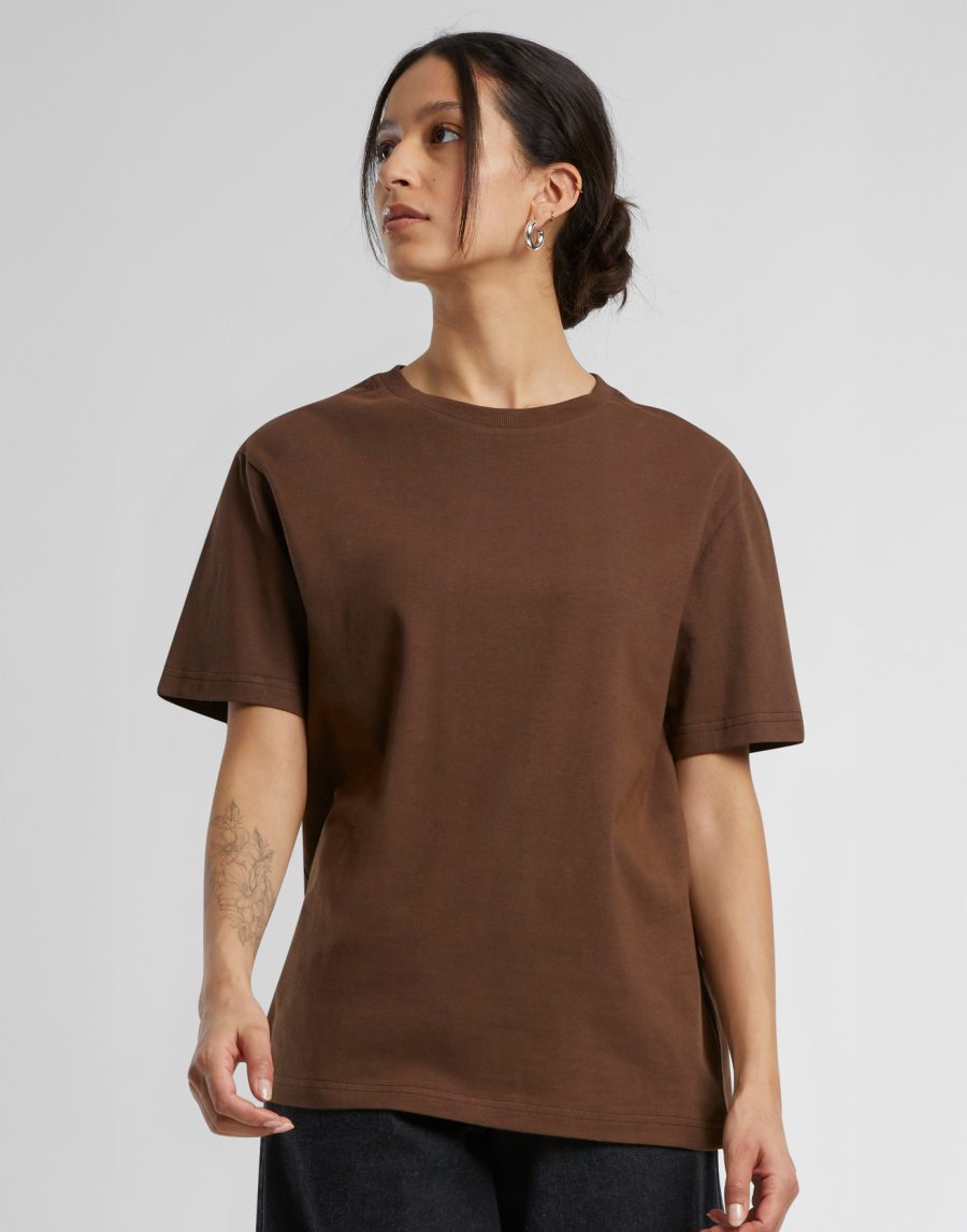 CAMISETA MANGA CORTA MUJER OVERSIZED 200GSM | BY211