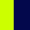 CAMISETA AV BANDA SEGMENTADA 170GSM | R9317 - Amarillo Fluorecente-Azul Marino