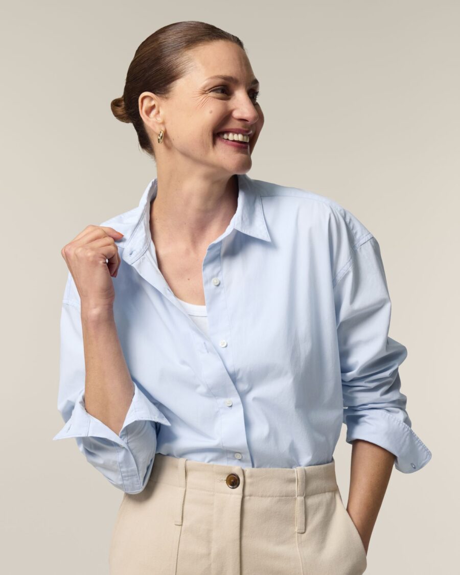 CAMISA RELAXED MUJER 130GSM | STWW973