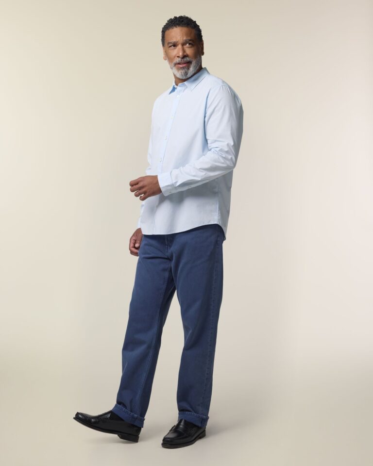 Stanley Styler Shirt - Summer Blue Studio Front