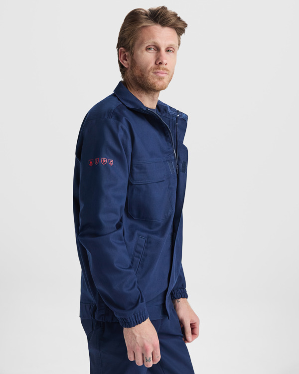 CHAQUETA TEJIDO RESISTENTE IGNÍFUGO 360GSM R9403FRONT