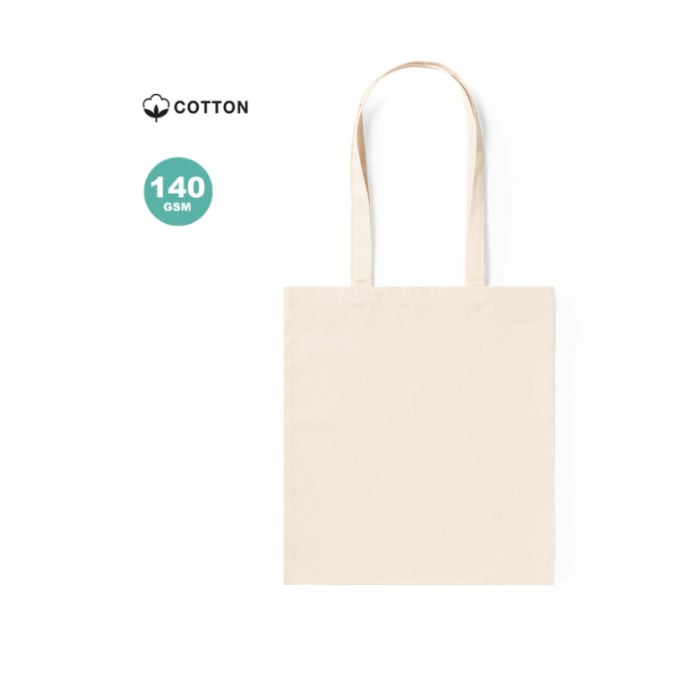 BOLSA TOTE BAG · 140 GSM · GRAMAJE FINO · RESISTENTE 7KG · PERSONALIZABLE · 6048