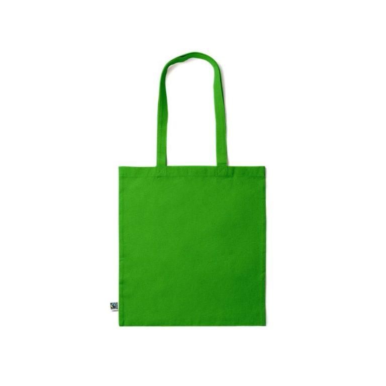 Bolsa Algodón FairTrade · 180 GSM · Colores Vivos · Asas Largas Reforzadas · Personalizable · Ref 7195 (3)