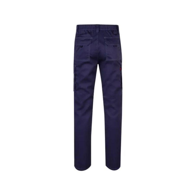 Pantalón Multibolsillo Elástico Verano Gris Front