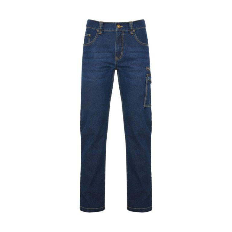 Pantalón Vaquero Multibolsillo Elástico Front